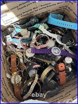 Huge 15 LBS Pound Watch Lot Bulk Watches Lot For Parts Repair Resale Timex Other
