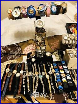 Huge Lot 230+ Vintage To Now Watches For Repair Parts Or Repurpose Over 20 Lbs