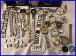Huge Vintage -modern Watches And Repair Parts