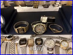 Huge Vintage -modern Watches And Repair Parts