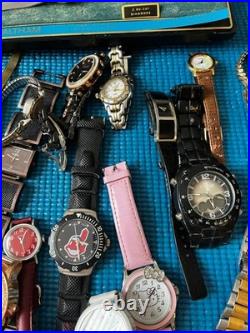 Huge Watch Lot 70+ pcs Parts Repair Not Working Vintage To Modern