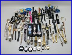 Huge Watch Lot Watches Untested Unknown Parts Or Repair Only AS IS