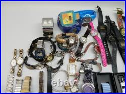 Huge Watch Lot Watches Untested Unknown Parts Or Repair Only AS IS
