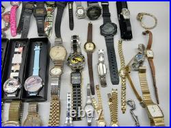 Huge Watch Lot Watches Untested Unknown Parts Or Repair Only AS IS