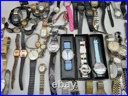 Huge Watch Lot Watches Untested Unknown Parts Or Repair Only AS IS