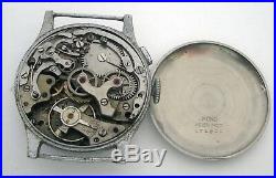 Hy Moser Black Angelus 210 Chronograph Parts/Repair 1940s