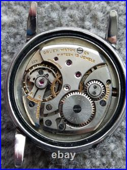 I'm Selling Two used Vintage GRUEN Wristwatches for Parts or Repair