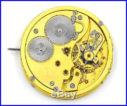 International Watch Co Iwc Probus Scafusia Pocket Watch Movement Parts Or Repair