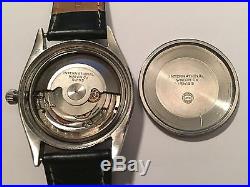 IWC Mark XII combination watch for parts, projector repair working! 34mm