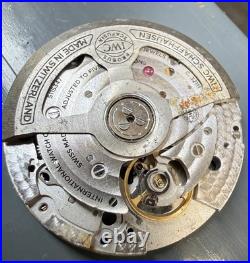 IWC cal 32111 automatic watch MOVEMENT Not Working, For Parts Repair Project