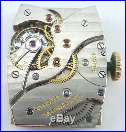 International Watch Co. IWC Caliber 87 Wristwatch Movement Parts / Repair