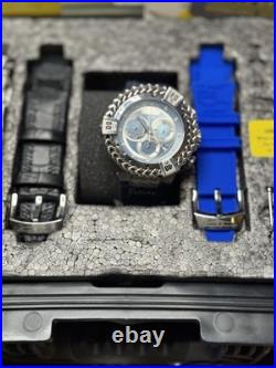 Invicta Men's Watch Parts Bands Lot For Repair