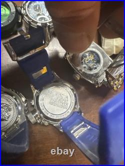 Invicta Men's Watch Parts Bands Lot For Repair
