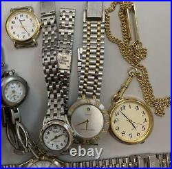 JUNK Vintage Watches Lot for Repair or Parts Men's Ladies Assorted Styles WM1 JUNK Vintage Watches Lot for Repair or Parts Men's Ladies Assorted Styles WM1