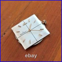 Jaeger Le Coultre Manual Wind Cal 819 Swiss Watch Working Movement For Repair