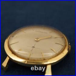 Jaeger Lecoultre 14k Solid Case with Caliber 480/CW Watch Movement Parts/Repairs