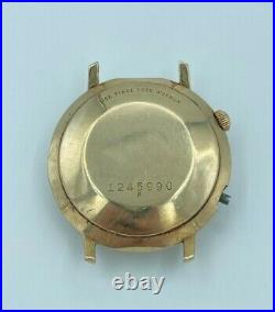 Jaeger Lecoultre Memovox Alarm Men Gold Watch Case C. E860 38 MM To Repair Parts