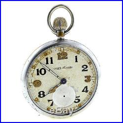 Jaeger Lecoultre Vintage Pocket Watch Gstp M44217 As Is Parts Or Repairs
