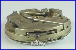 Jaques & Marcus Pocket Watch Movement High Grade Spare Parts / Repair