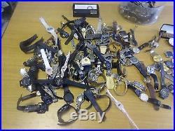 Job lot of Watches & watch parts Spares or repair (e)