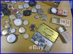 Job lot of Watches & watch parts Spares or repair (e)