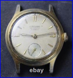 Junghans Automatic 17j 34mm Watch Vintage Parts/Repair