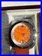 Junk Zodiac Sea Dragon ZO2202 Orange Dial Watch for Parts/Repair with Box
