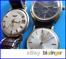 LONGINGS Automatic OMEGA Seamaster 3 Vintage Watches (Parts Or Repair)