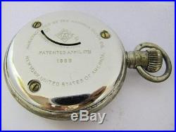 LOT Antique Dollar Pocket Watch Ansonia Ingersoll Back Wind & Set PARTS / REPAIR