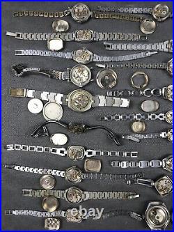 LOT OF 38 USSR Vintage Wrist Mechanical Watch Zaria, Luch Repair/Parts? 10