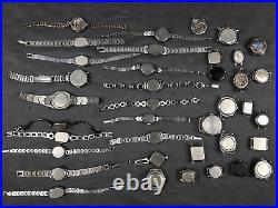 LOT OF 38 USSR Vintage Wrist Mechanical Watch Zaria, Luch Repair/Parts? 10