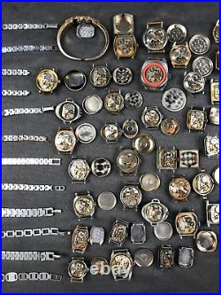 LOT OF 47 USSR Vintage Wrist Mechanical Watch Zaria, Slava, Luch Repair/Parts? 13