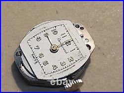 Ladies 14K White Gold Cased Boulevard Watch For Parts/Repairs 3.6 Grams