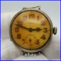 Lancet Trench Watch FOR PARTS / REPAIR