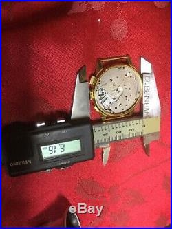 Landon 39 Part Chronograph Movement Part Case For Spares Or Repair Running