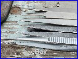 Large Lot Of Vintage Ussr Watchmaker Tools Watch Repair Tool Parts