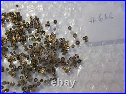 Large Lot Vintage Watch Parts, Jewel in Setting, Watchmaker parts repair (#666) Large Lot Vintage Watch Parts, Jewel in Setting, Watchmaker parts repair (#666)