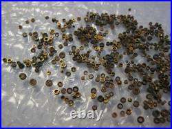 Large Lot Vintage Watch Parts, Jewel in Setting, Watchmaker parts repair (#666) Large Lot Vintage Watch Parts, Jewel in Setting, Watchmaker parts repair (#666)