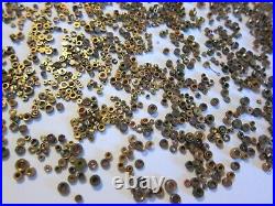 Large Lot Vintage Watch Parts, Jewel in Setting, Watchmaker parts repair (#855)