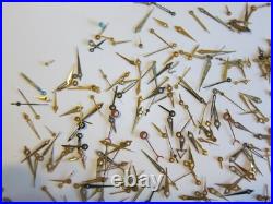 Large Lot of Vintage Watch Parts Watch Hands part repair