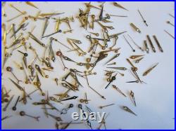 Large Lot of Vintage Watch Parts Watch Hands part repair