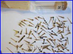 Large Lot of Vintage Watch Parts Watch Hands part repair