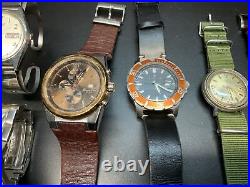Large Watch Lot, Vintage And Modern, parts and repair. Lot#40