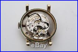 LeCoultre Automatic 481 Power Reserve 17j Bumper Wrist watch PARTS/REPAIR 10K G