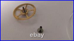 Lecoultre K866 CENTER WHEEL and CANNON PINION great condition, for watch repair