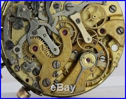 Lemania 15 TL chronograph movement for parts, repair or project