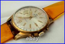 Lings 21 Prix Manual Chronograph Men's Watch Telemeter System Parts/Repair 37 mm