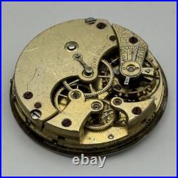 Longines 13.56 Watch Movement Antique Swiss Manual Wind Parts Repair 30.3mm