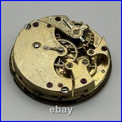 Longines 13.56 Watch Movement Antique Swiss Manual Wind Parts Repair 30.3mm