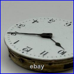Longines 13.56 Watch Movement Antique Swiss Manual Wind Parts Repair 30.3mm